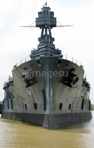The Battleship USS Texas.
