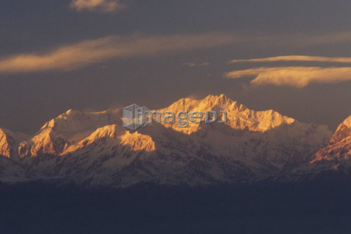 Kanchenjunga Massif, third highest peak in the world