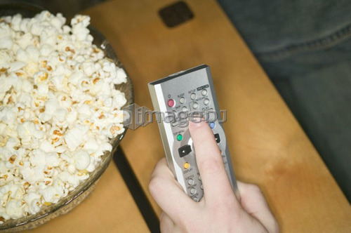 Channel changer and popcorn, B.C.