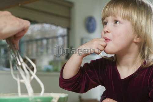 Taste Testing Cup Cake Batter, Vancouver, B.C.