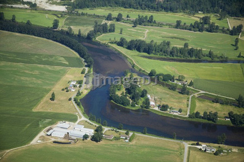 Farm Land, Fraser Valley, British Columbia, Canada