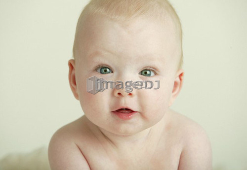 portrait of baby girl