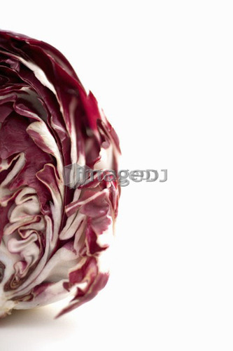 Head of radicchio, cut open