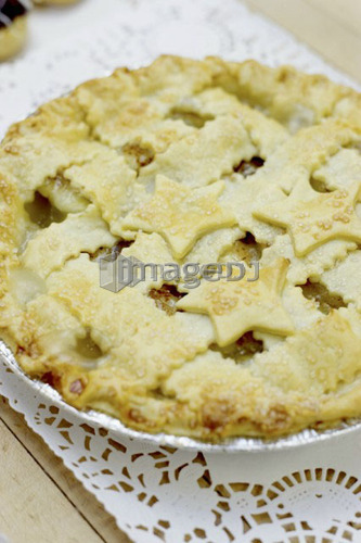 Homemade apple pie