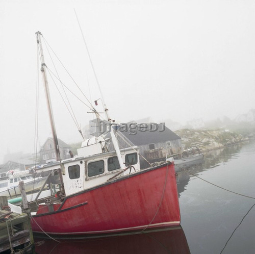 Fishing Boat, Peggy's Cove, Nova Scotia.