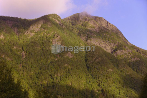 View of Mont Nicol-Albert, Gaspesie, Quebec