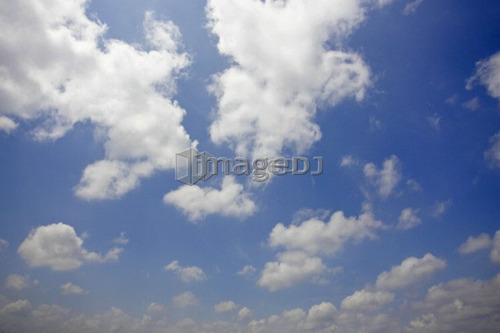 Sky scape with clouds; Canada, Ontario, Hamilton