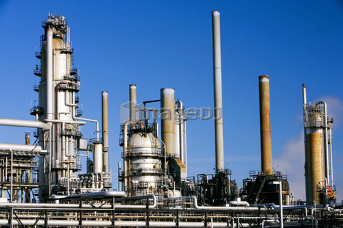 Oil Refinery; Canada, Alberta