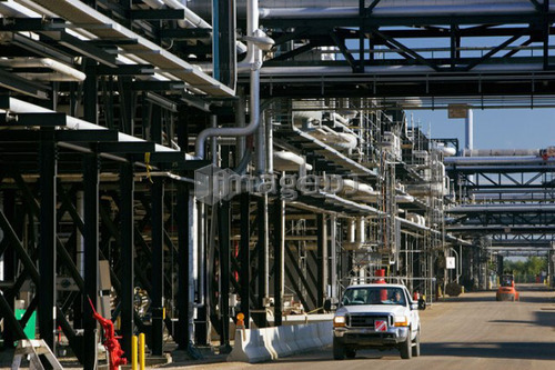 Oil Refinery; Canada, Alberta