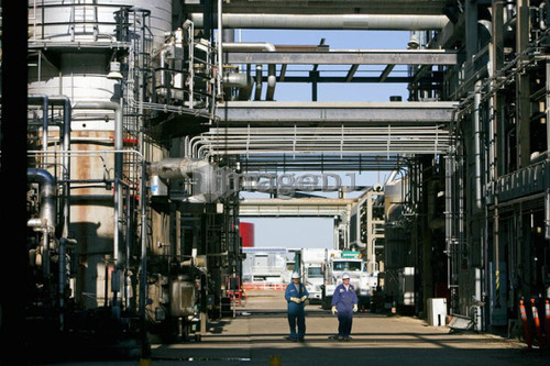 Oil Refinery; Canada, Alberta