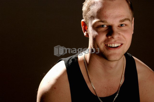 Portrait of young man (21 years of age); Canada, Saskatchewan, Regina