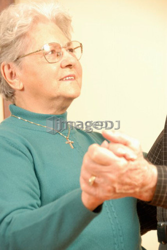 Senior Couple Dancing; Canada, Saskatchewan, Regina