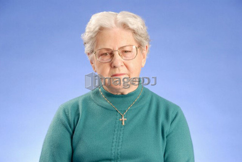 Senior Woman  ; Canada, Saskatchewan, Regina