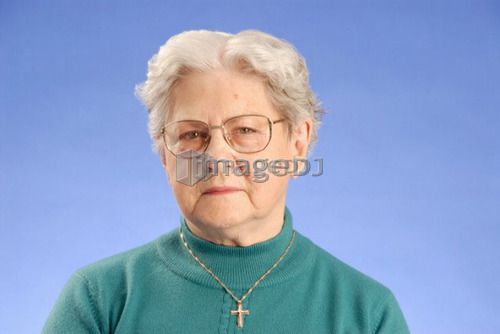 Senior Woman  ; Canada, Saskatchewan, Regina