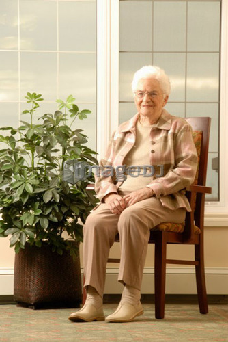 Senior Woman  ; Canada, Saskatchewan, Regina