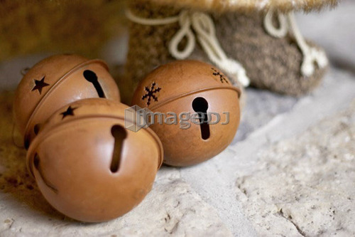 Detail of Christmas bells, Canada, Ontario