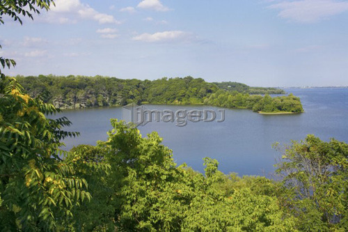 View of Burlington Bay, Canada, Ontario, Hamilton