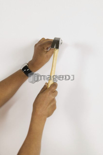 African American Woman Doing Home Improvement, Canada, British Columbia