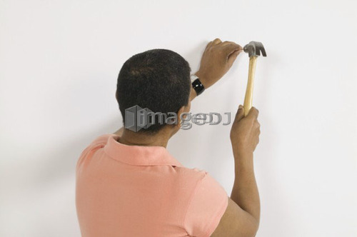 African American Woman Doing Home Improvement, Canada, British Columbia