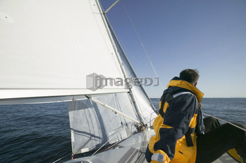 Sail racing, West Vancouver Yacht Club, West Vancouver, BC Canada