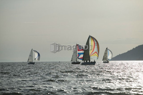 Sail racing, West Vancouver Yacht Club, West Vancouver, BC Canada