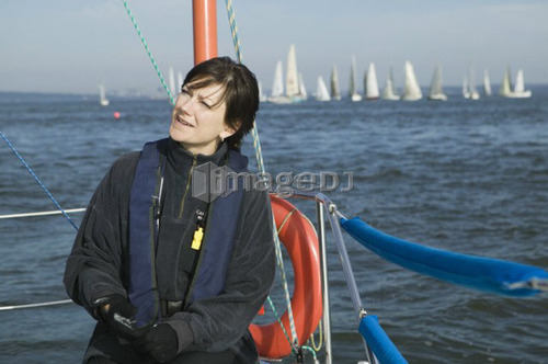 Sail racing, West Vancouver Yacht Club, West Vancouver, BC Canada