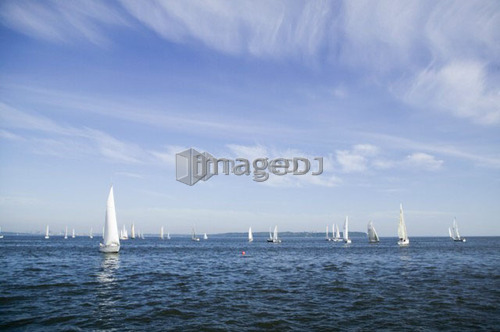 Sail racing, West Vancouver Yacht Club, West Vancouver, BC Canada