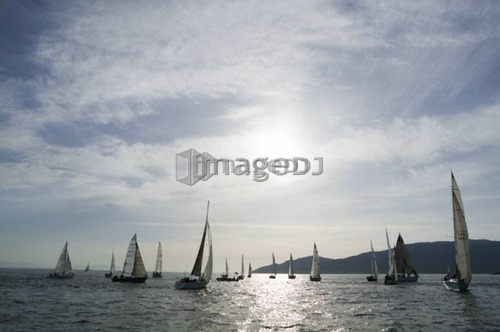 Sail racing, West Vancouver Yacht Club, West Vancouver, BC Canada