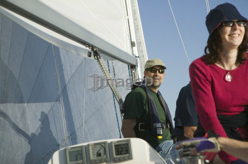 Sail racing, West Vancouver Yacht Club, West Vancouver, BC Canada