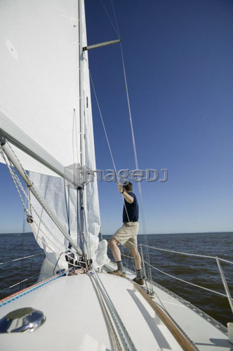 Sail racing, West Vancouver Yacht Club, West Vancouver, BC Canada