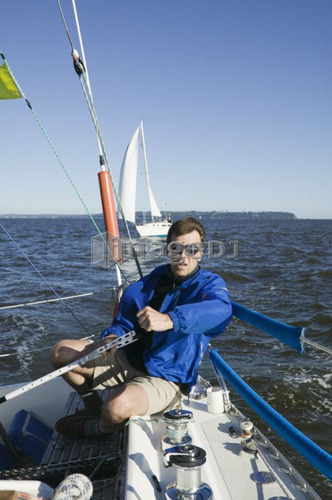 Sail racing, West Vancouver Yacht Club, West Vancouver, BC Canada