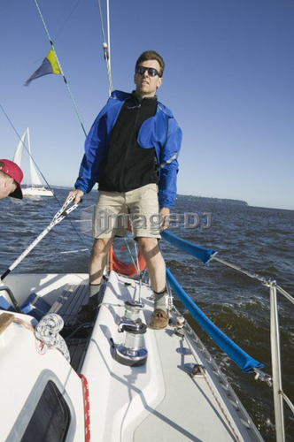 Sail racing, West Vancouver Yacht Club, West Vancouver, BC Canada