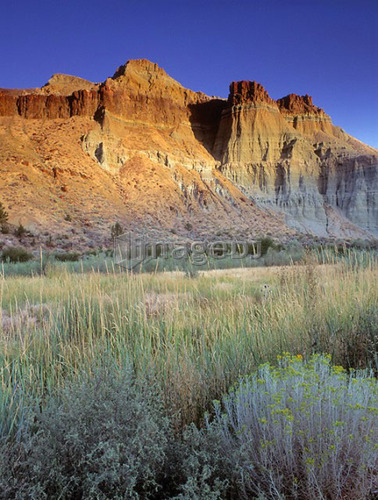 Castle Rock, John Day Fossil Beds National Monument, Oregon USA