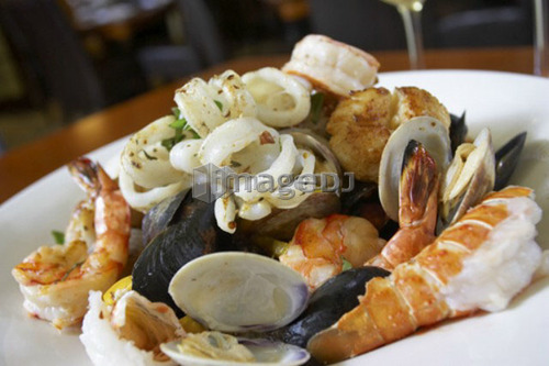 Seafood dish