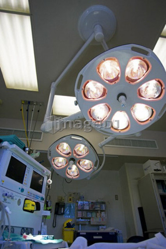 Operating room in a hospital