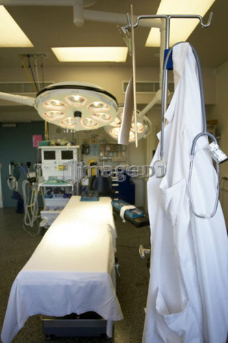 Operating room in a hospital