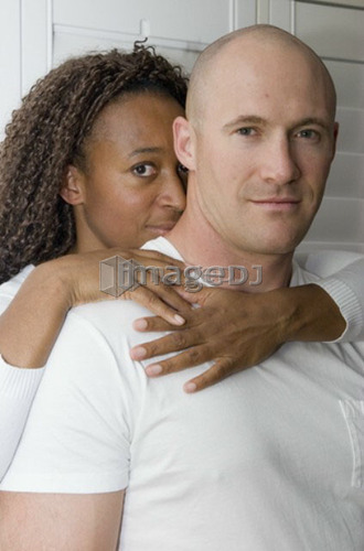 Inter-racial couple, North Vancouver