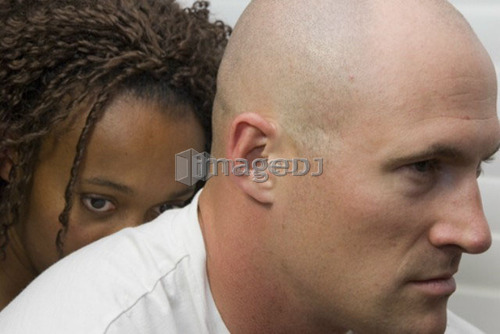 Inter-racial couple, North Vancouver