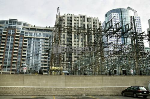 A Hydro generating station in downtown, Toronto, Ontario, Canada