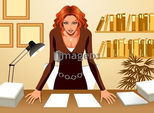 Front view of Business Woman