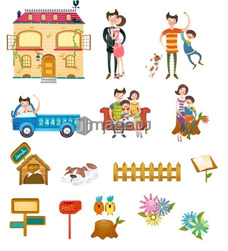 family icon set