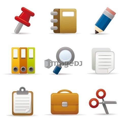 Business icon set