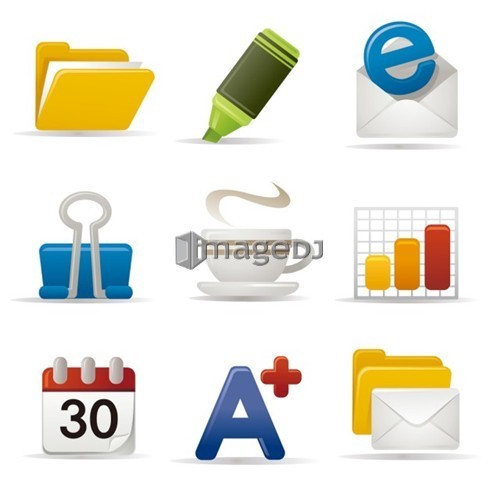 Computer icon set