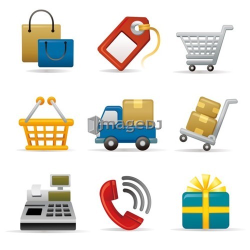 Shopping Icon set