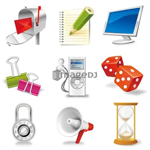 Business icon set