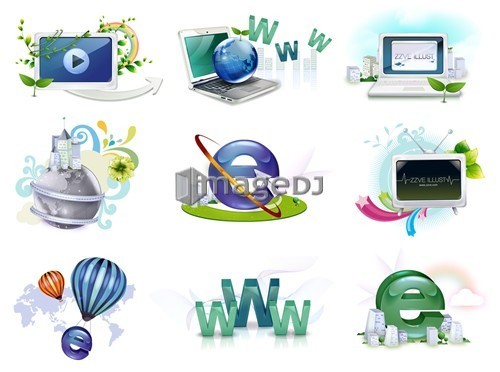 Web icon set